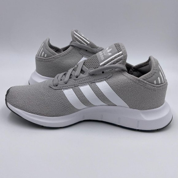 adidas Swift Run Grey / White Womens Shoes - Picture 2 of 8